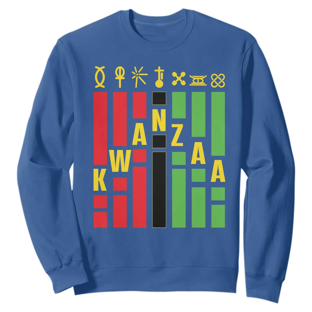 7 Principles Of Kwanzaa Sweatshirt African American Christmas TS09