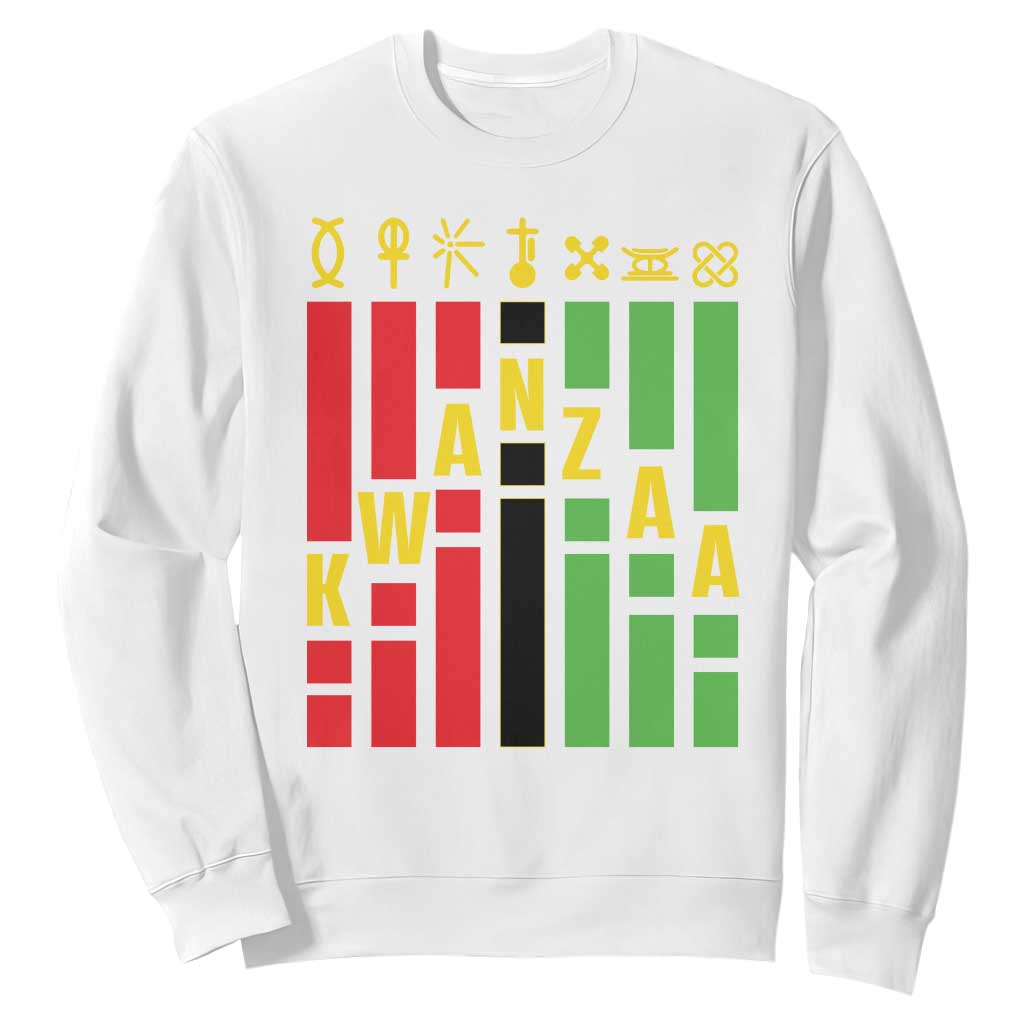 7 Principles Of Kwanzaa Sweatshirt African American Christmas TS09