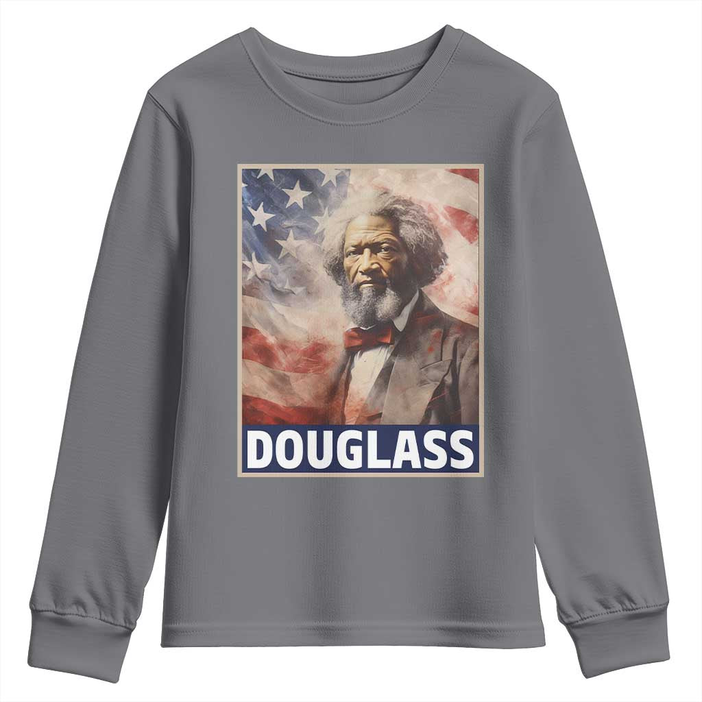 Frederick Douglass Youth Sweatshirt African American Hero Black Civil Rights TS09
