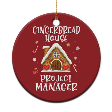 Xmas Baking Christmas Ornament Gingerbread House Project manager Decorating TS09