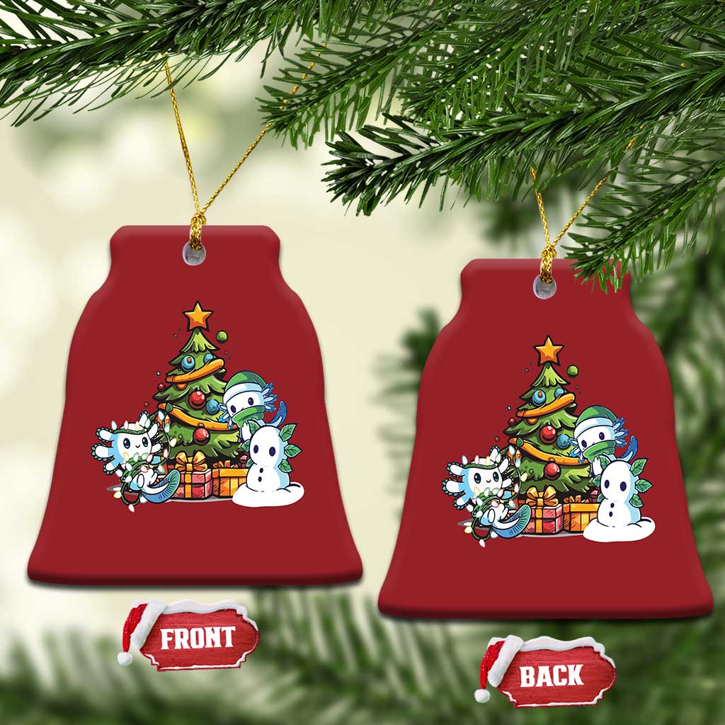 Cute Axolotl Christmas Tree Christmas Ornament TS09