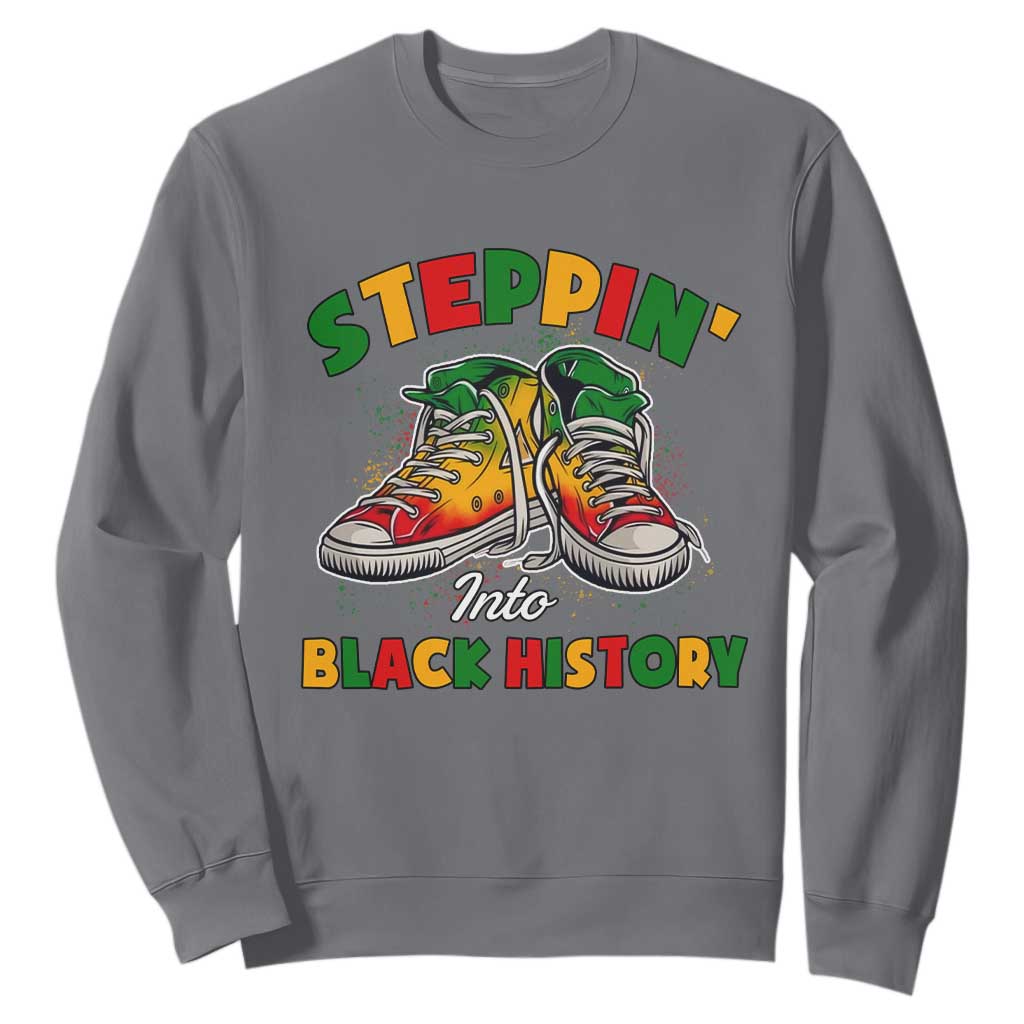 Stepping Into Black History Month Sweatshirt TS09