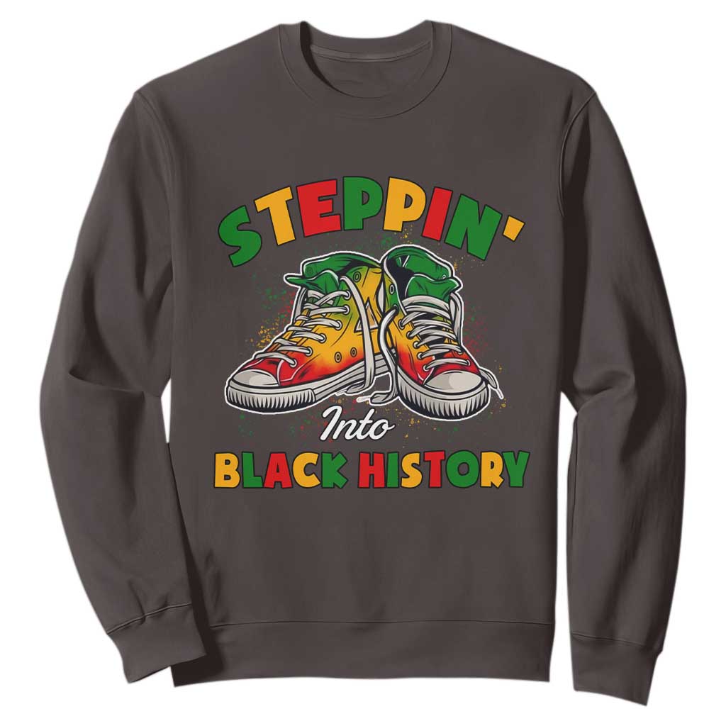 Stepping Into Black History Month Sweatshirt TS09
