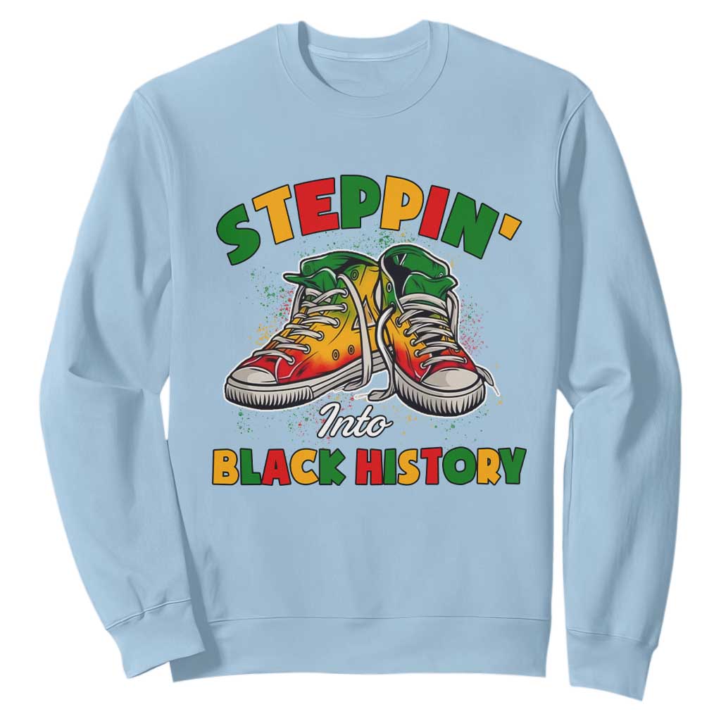 Stepping Into Black History Month Sweatshirt TS09
