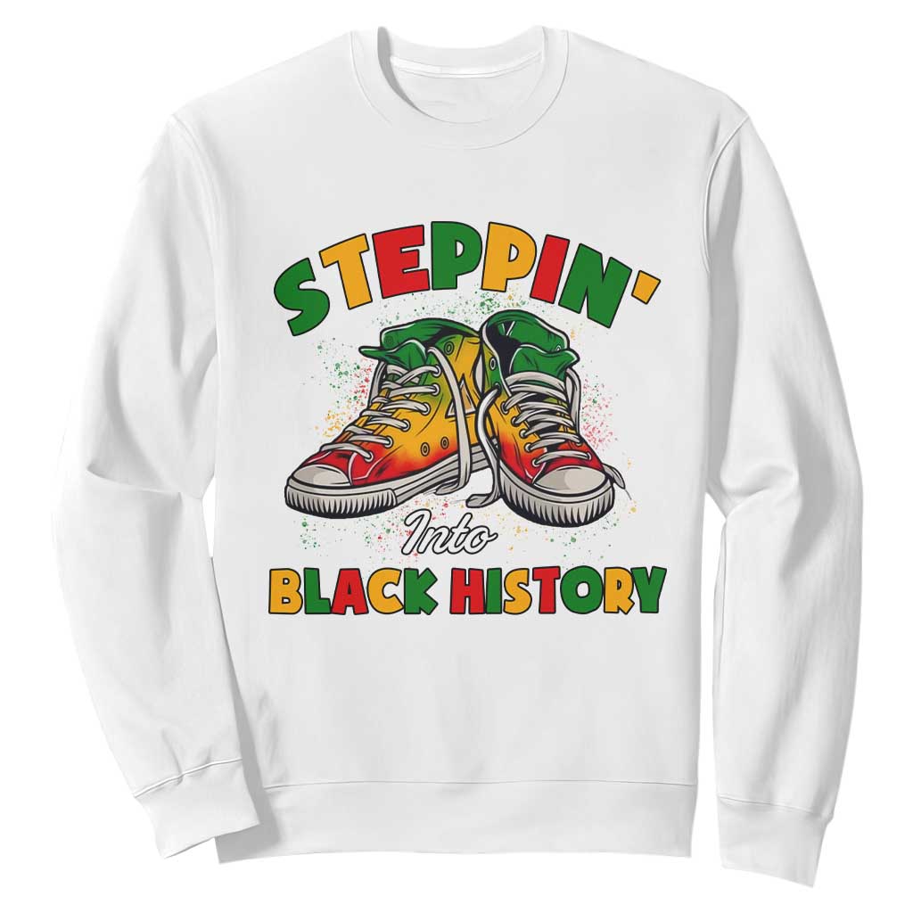 Stepping Into Black History Month Sweatshirt TS09