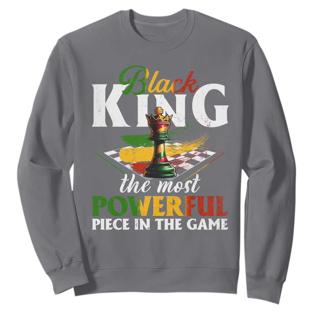 Black Pride Sweatshirt Black King The Most Powerful Piece In The Game TS09