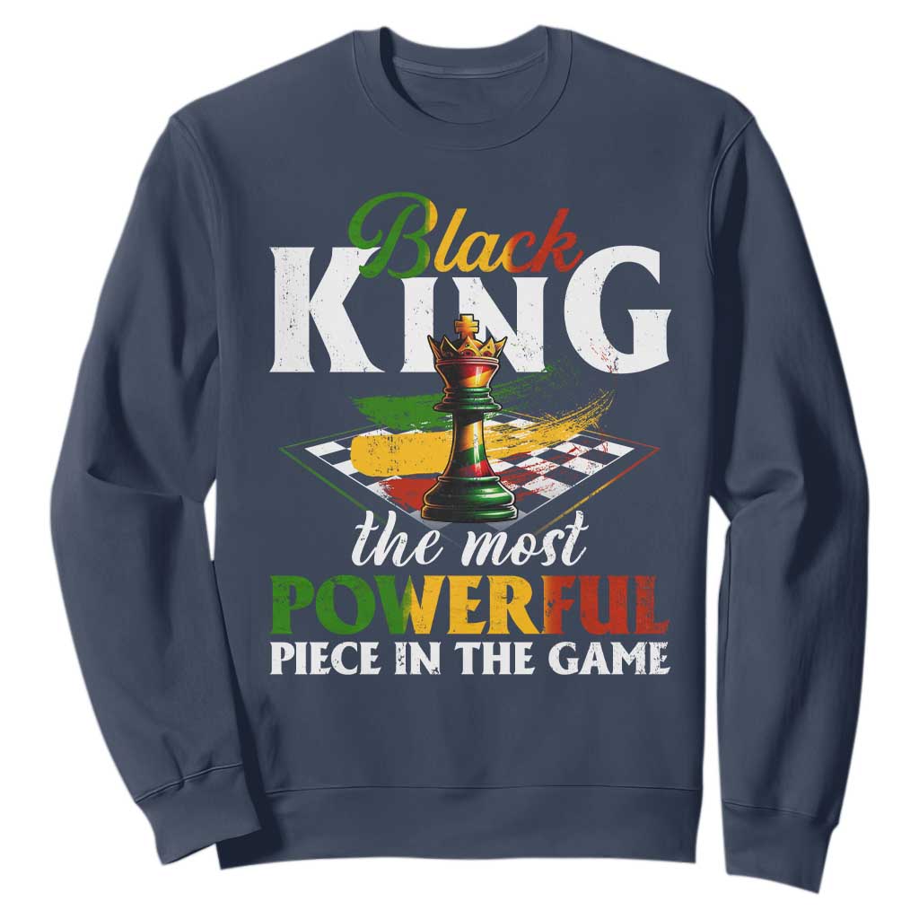 Black Pride Sweatshirt Black King The Most Powerful Piece In The Game TS09