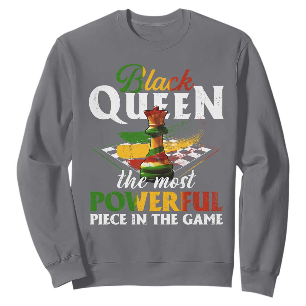 Black Pride Sweatshirt Black Queen The Most Powerful Piece In The Game TS09