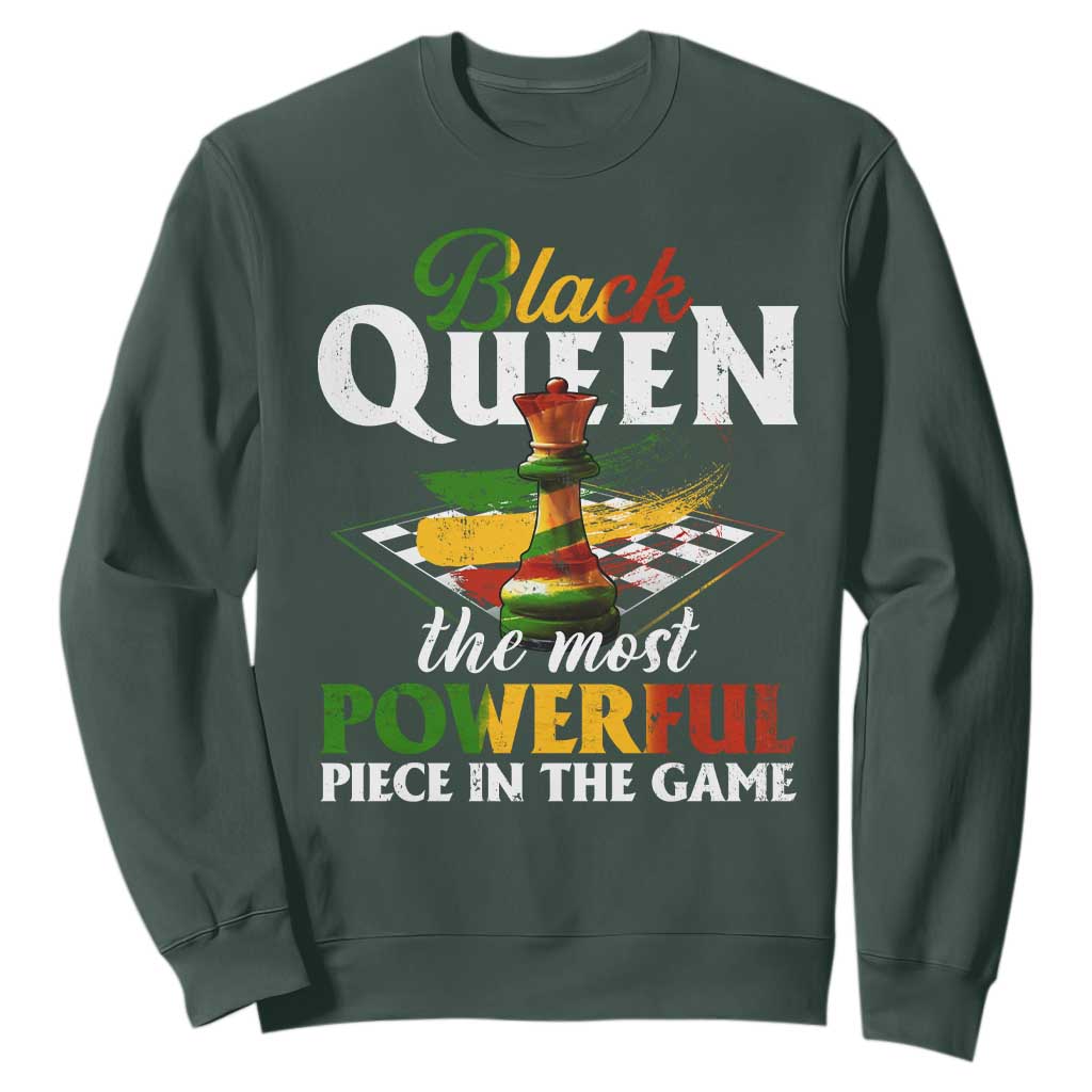 Black Pride Sweatshirt Black Queen The Most Powerful Piece In The Game TS09