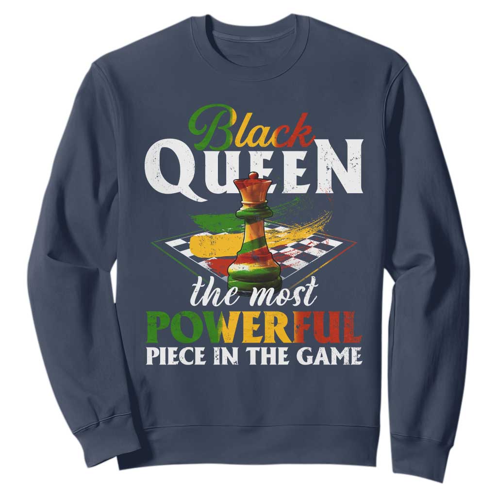 Black Pride Sweatshirt Black Queen The Most Powerful Piece In The Game TS09