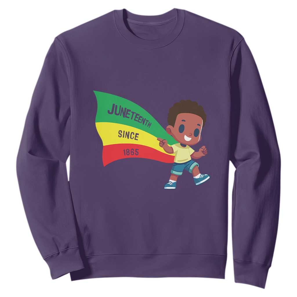 Juneteenth 1865 Sweatshirt Cool Melanin Black Boys Kids TS09