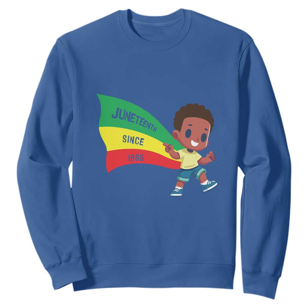 Juneteenth 1865 Sweatshirt Cool Melanin Black Boys Kids TS09