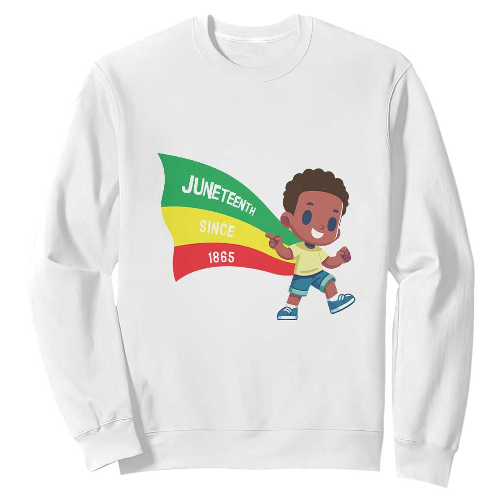 Juneteenth 1865 Sweatshirt Cool Melanin Black Boys Kids TS09