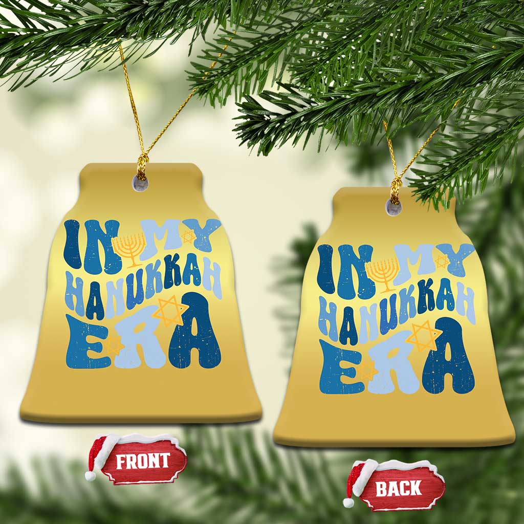 In My Hanukkah Era Christmas Ornament Groovy Chanukkah Jewish TS09