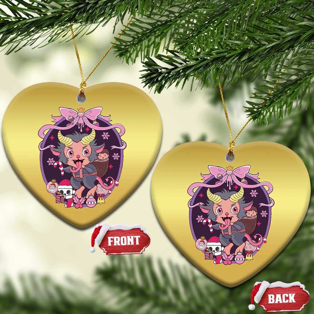 Christmas Kawaii Pastel Krampus Christmas Ornament TS09