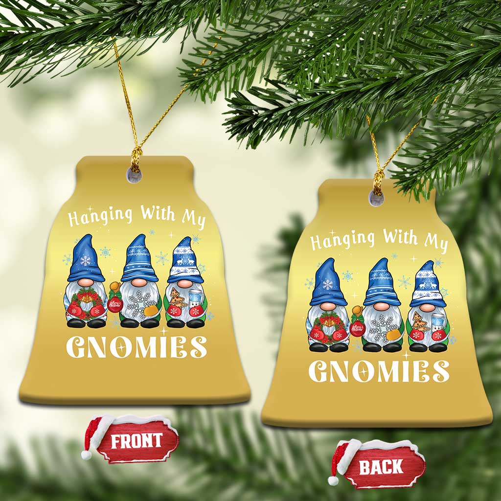 Cute Xmas Gnome Christmas Ornament Hanging With My Gnomies TS09