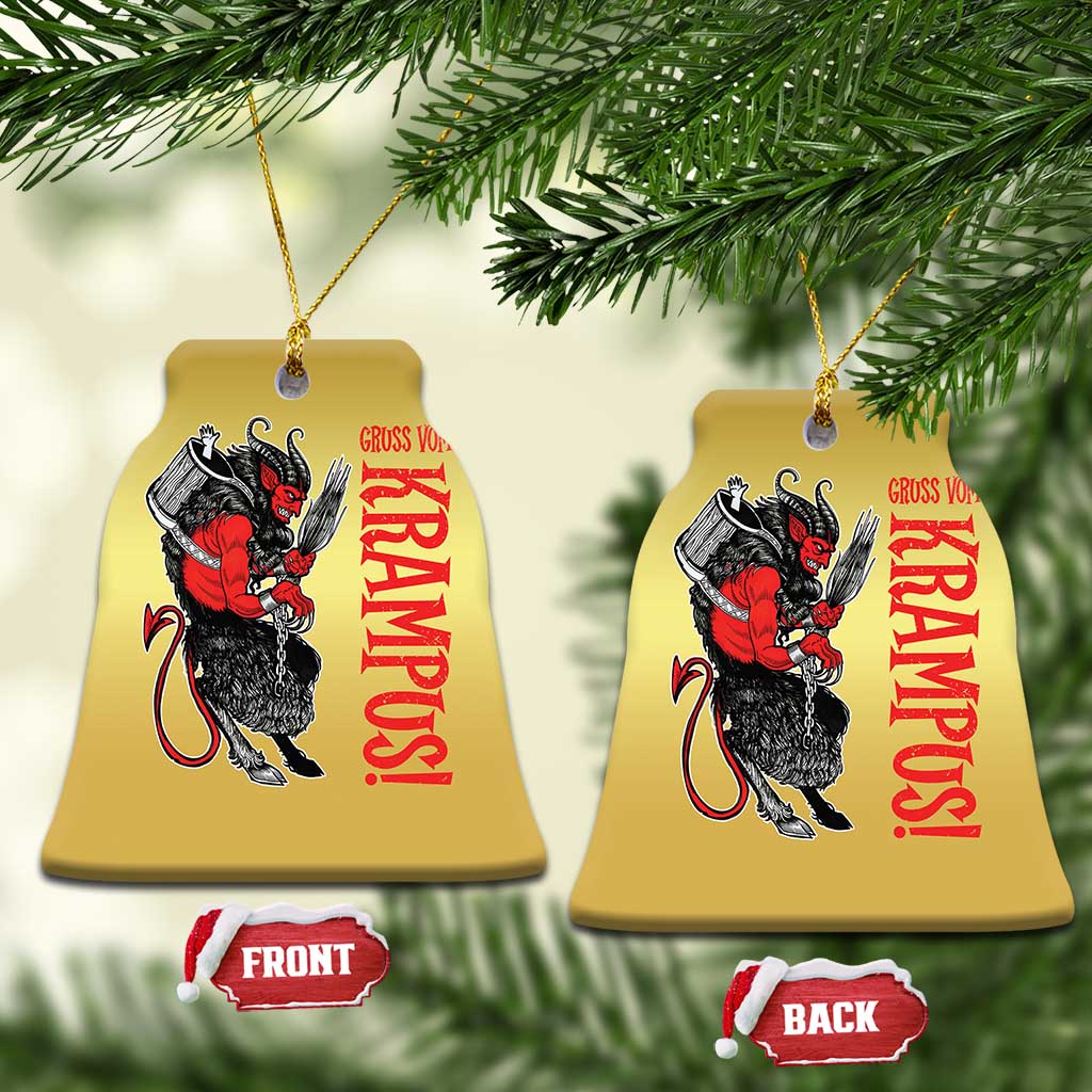 Horror Christmas Gruss Vom Krampus Christmas Ornament TS09