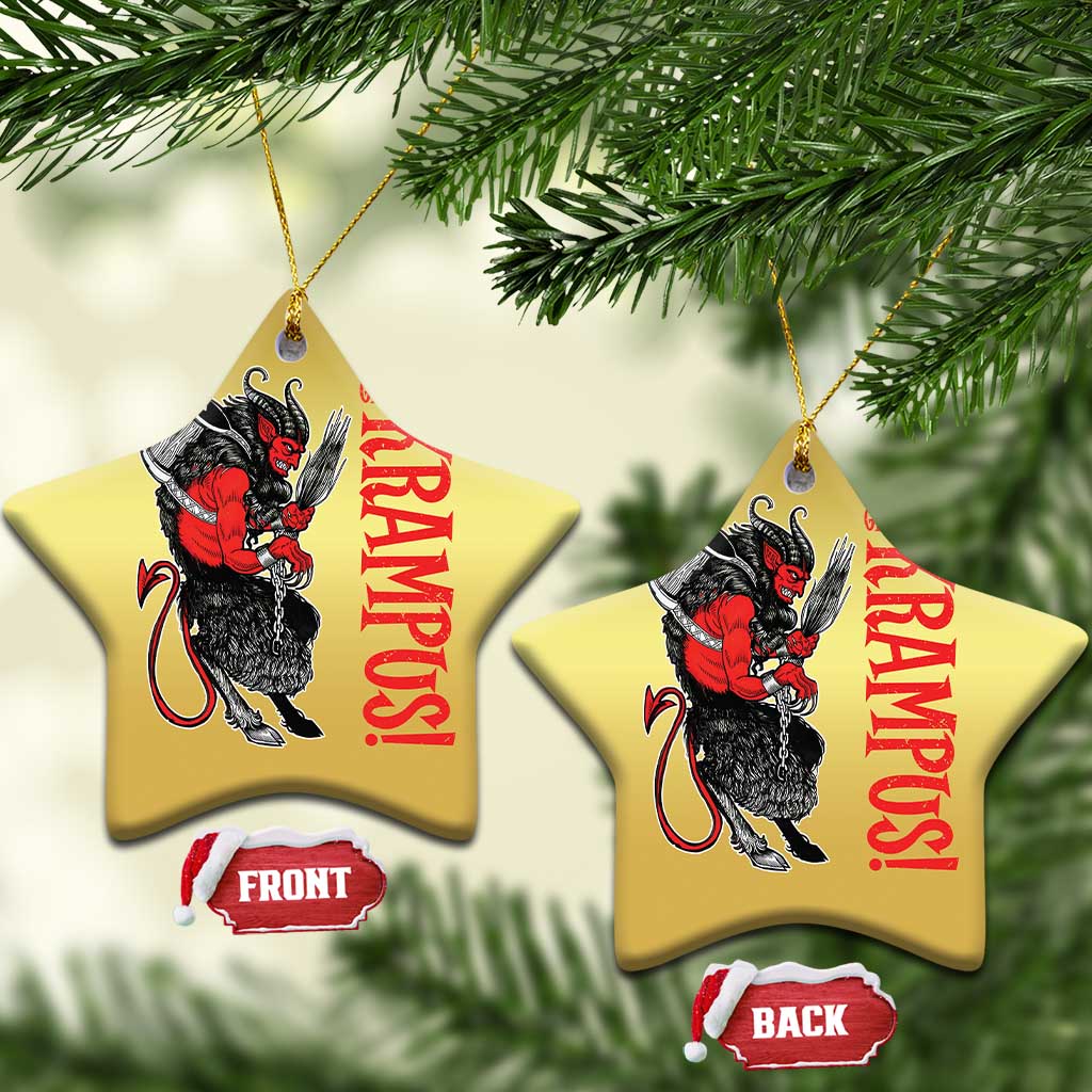 Horror Christmas Gruss Vom Krampus Christmas Ornament TS09