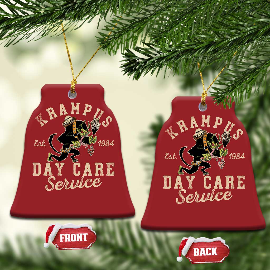 Xmas Krampus Day Care Service Christmas Ornament TS09