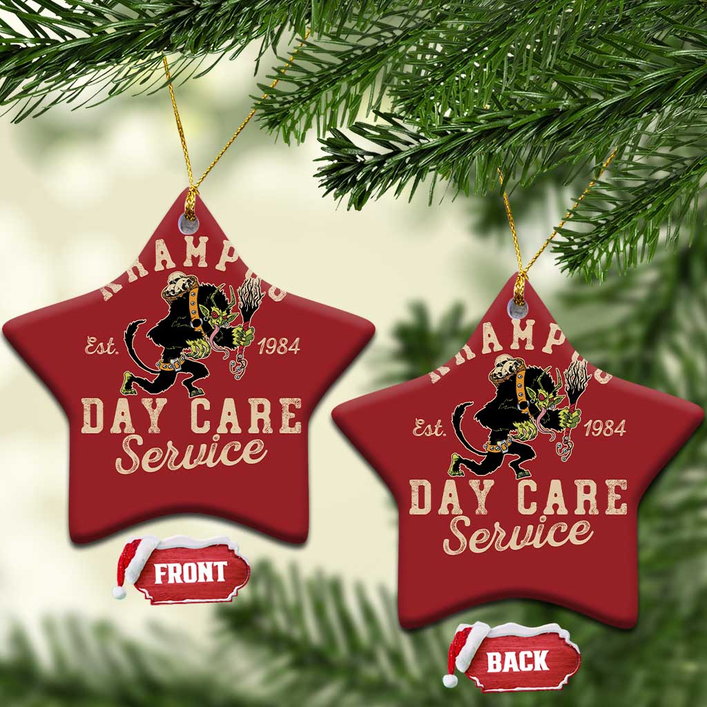 Xmas Krampus Day Care Service Christmas Ornament TS09