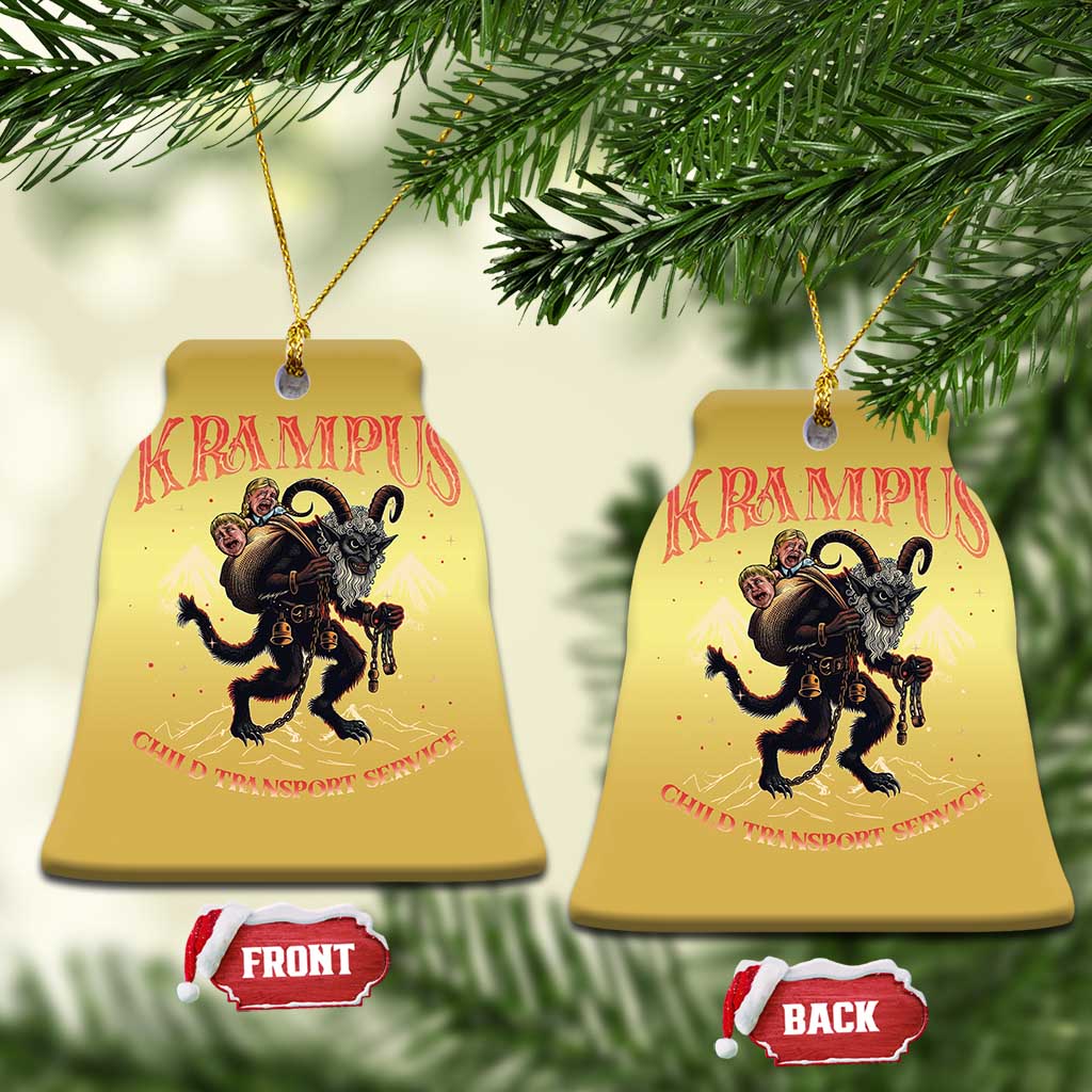 Krampus Christmas Ornament Child Transport Service Spooky Christmas TS09