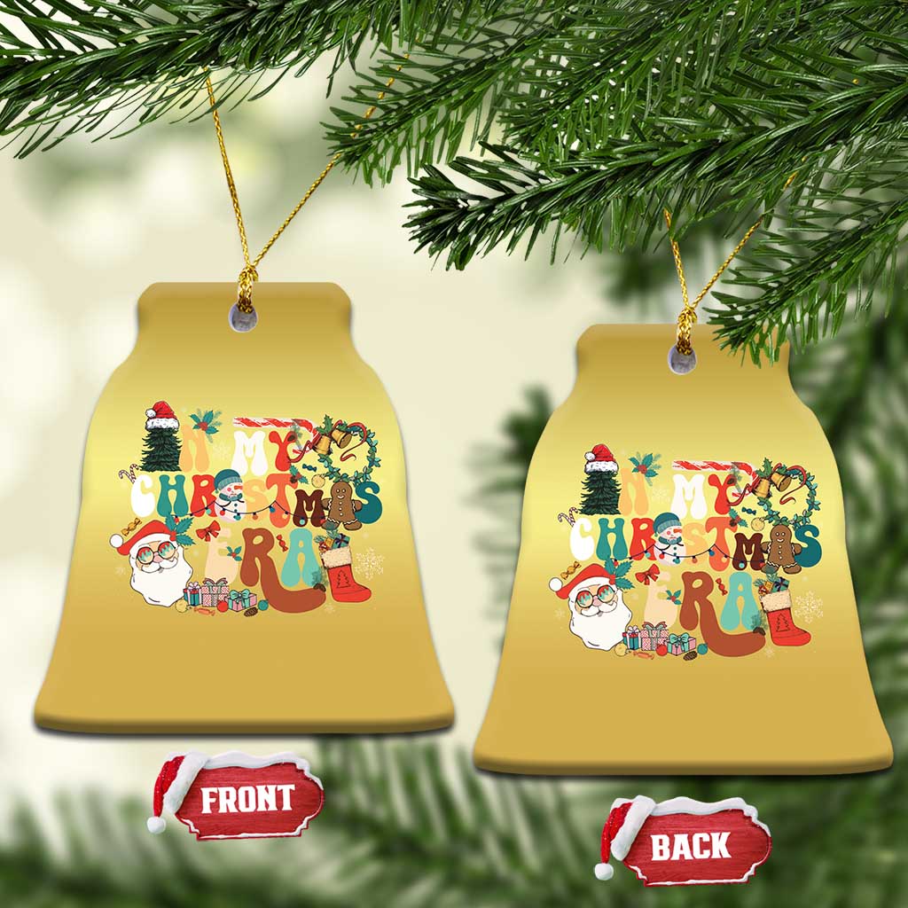 In My Christmas Era Retro Groovy Christmas Ornament TS09