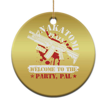 Christmas Nakatomi Plaza 1988 Christmas Ornament Welcome To The Party Pal TS09