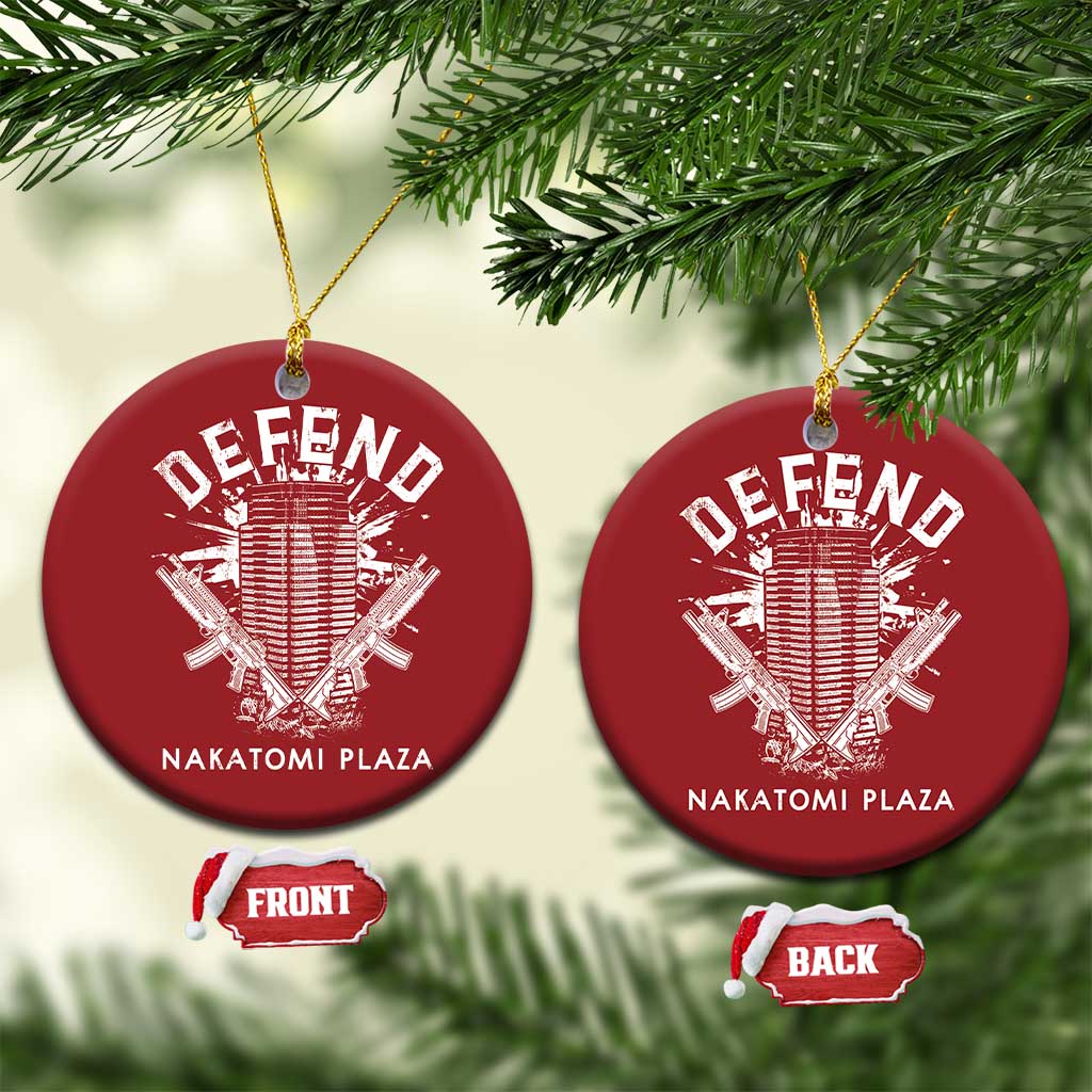 Funny Christmas Defend Nakatomi Plaza Christmas Ornament TS09