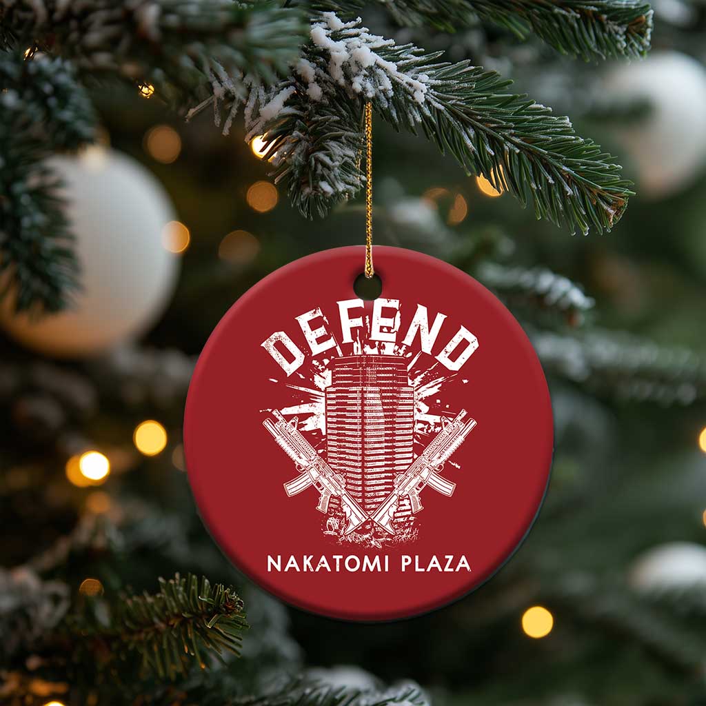 Funny Christmas Defend Nakatomi Plaza Christmas Ornament TS09
