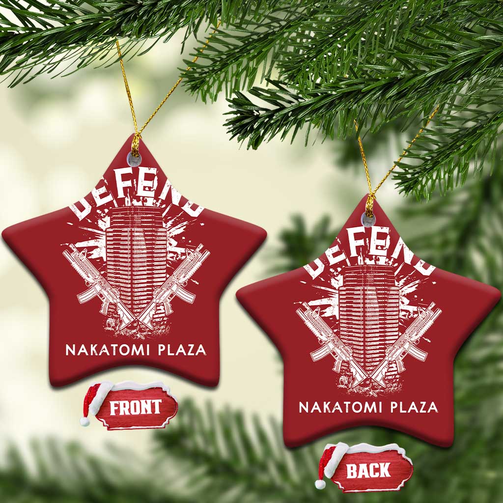 Funny Christmas Defend Nakatomi Plaza Christmas Ornament TS09