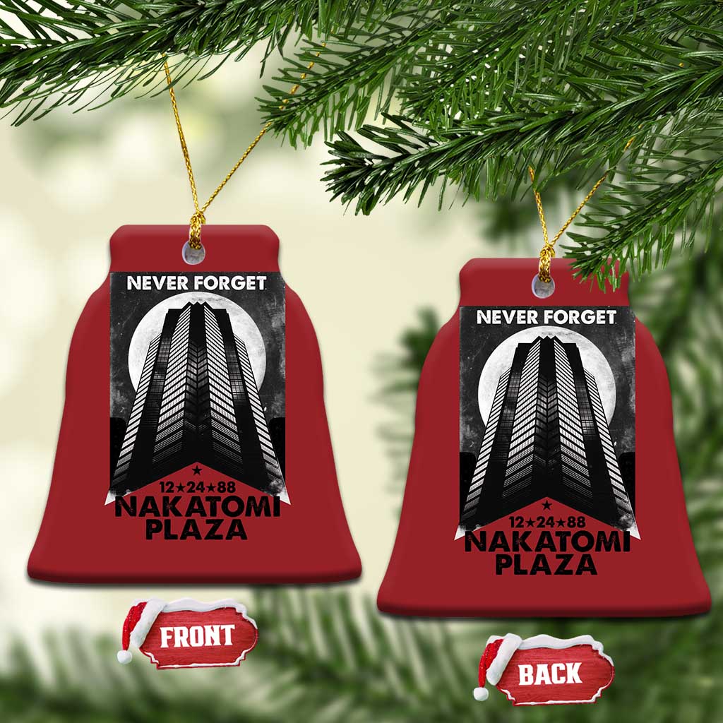 Never Forget Nakatomi Plaza 1988 Christmas Ornament TS09