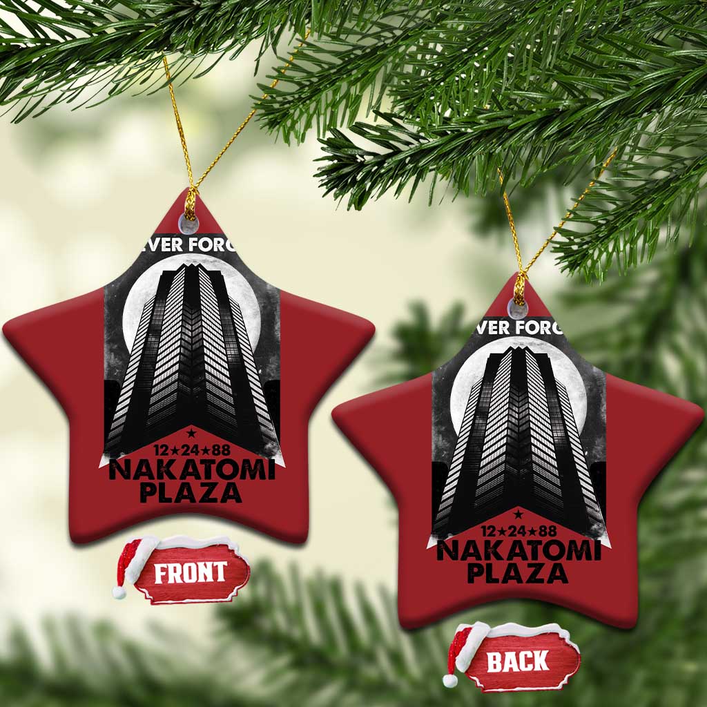 Never Forget Nakatomi Plaza 1988 Christmas Ornament TS09