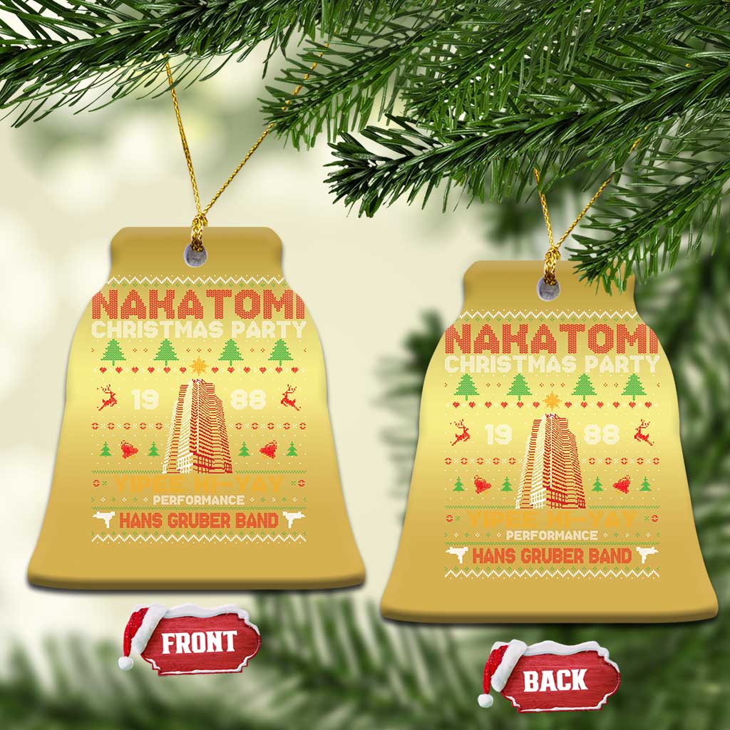 Christmas Nakatomi Christmas Ornament Yipee Ki-Yay Performance Hans Grubrer Band TS09