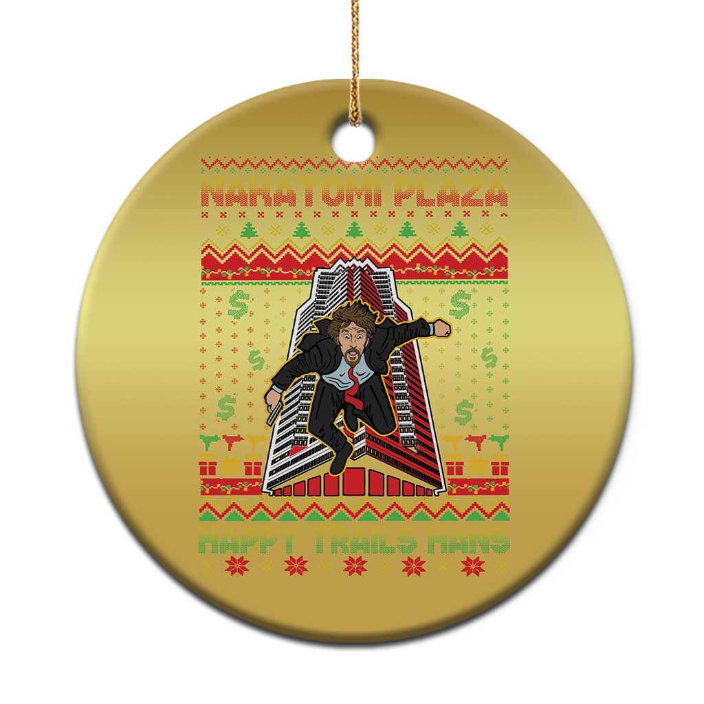 Christmas Nakatomi Plaza 1988 Christmas Ornament Happy Trails Hans TS09