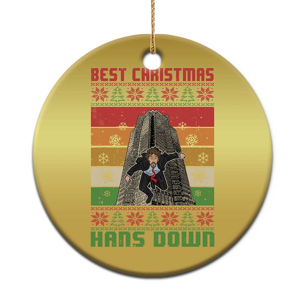 Best Christmas Hans Down Nakatomi 1988 Christmas Ornament TS09