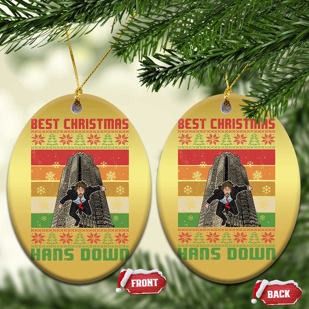 Best Christmas Hans Down Nakatomi 1988 Christmas Ornament TS09