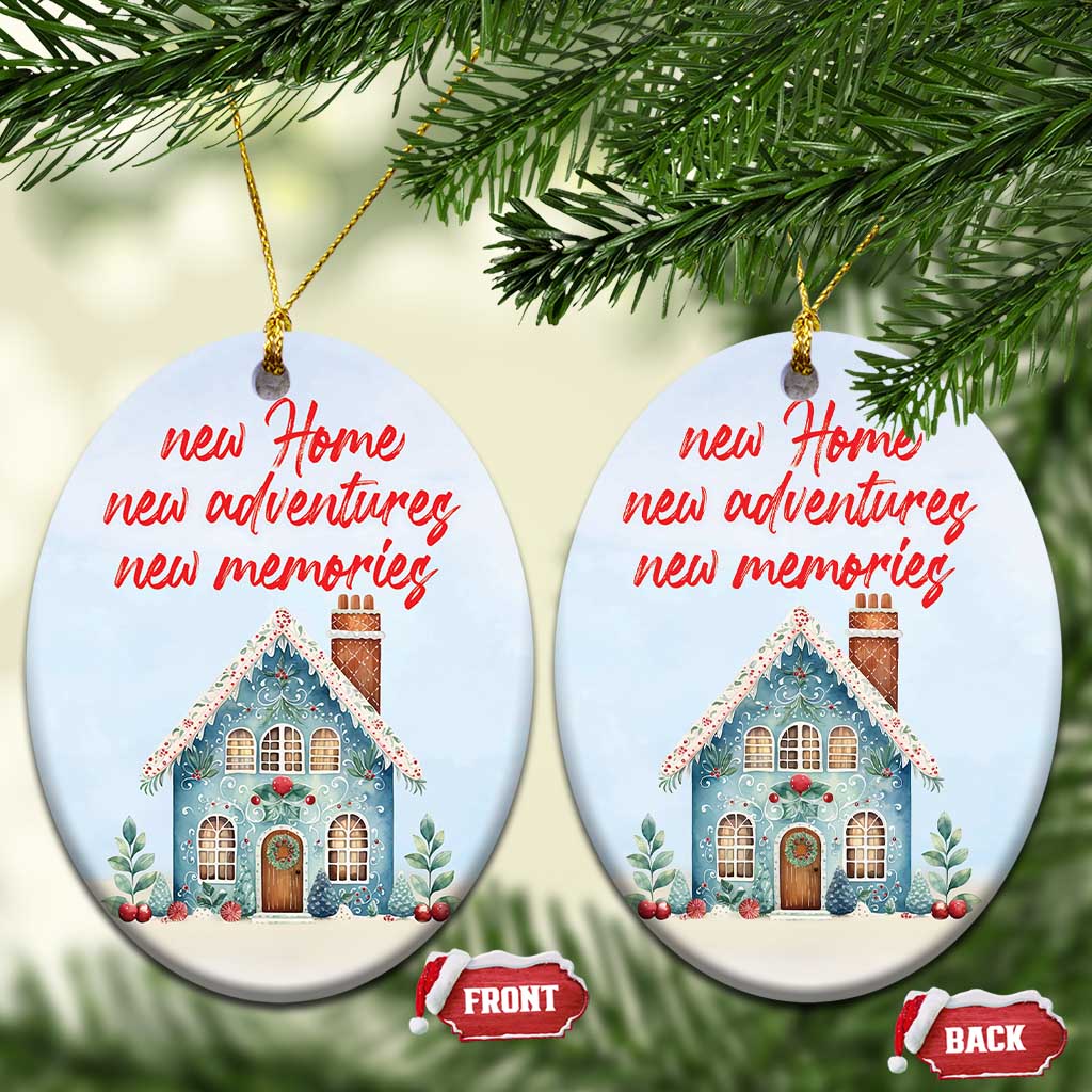 First Xmas New Home New Adventures New Memories Christmas Ornament TS09