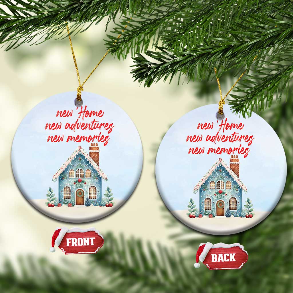First Xmas New Home New Adventures New Memories Christmas Ornament TS09