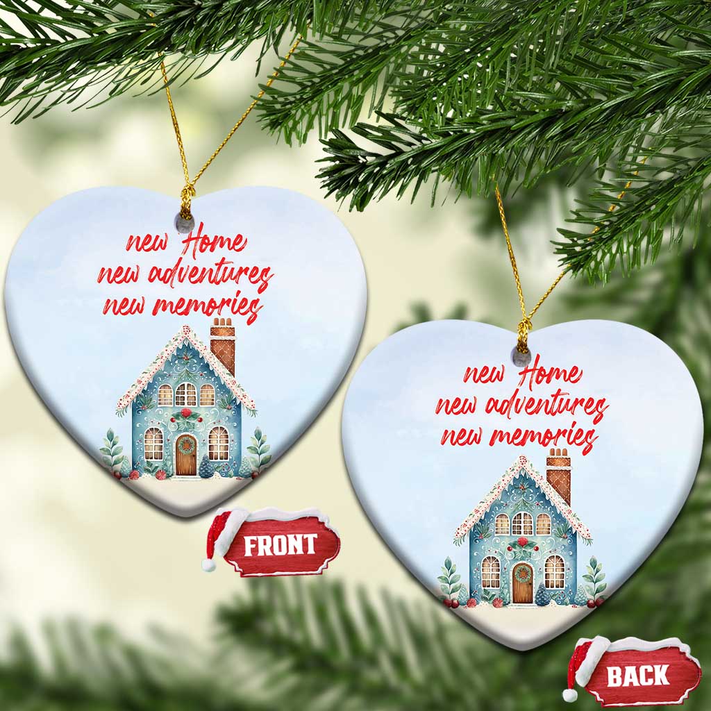 First Xmas New Home New Adventures New Memories Christmas Ornament TS09