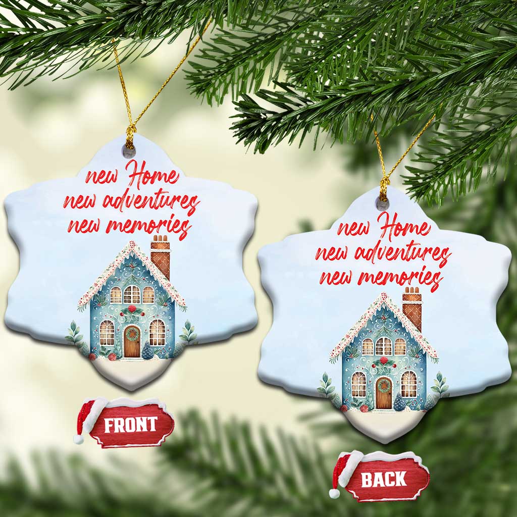 First Xmas New Home New Adventures New Memories Christmas Ornament TS09