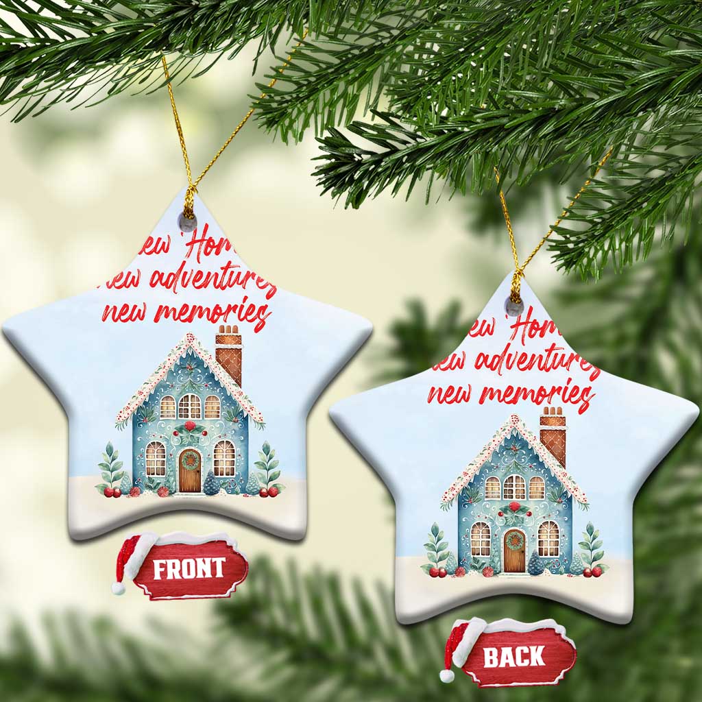 First Xmas New Home New Adventures New Memories Christmas Ornament TS09