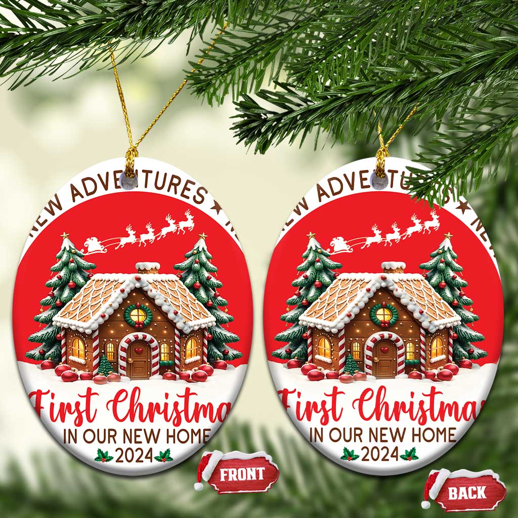 First Christmas In Our New Home Christmas Ornament TS09