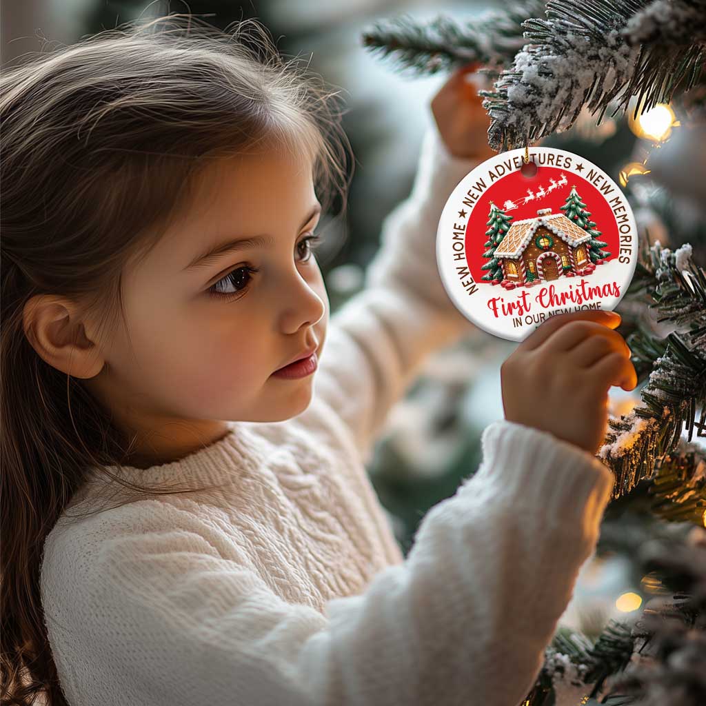 First Christmas In Our New Home Christmas Ornament TS09