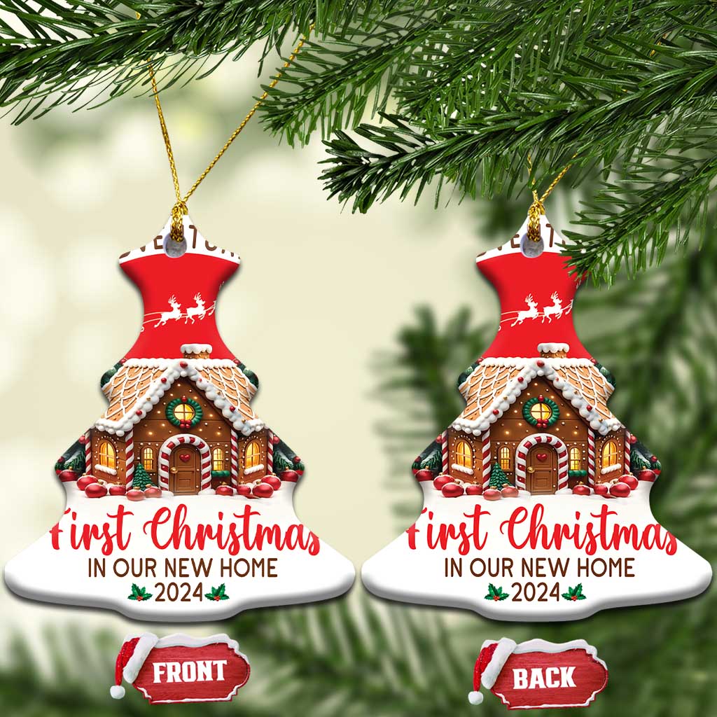 First Christmas In Our New Home Christmas Ornament TS09