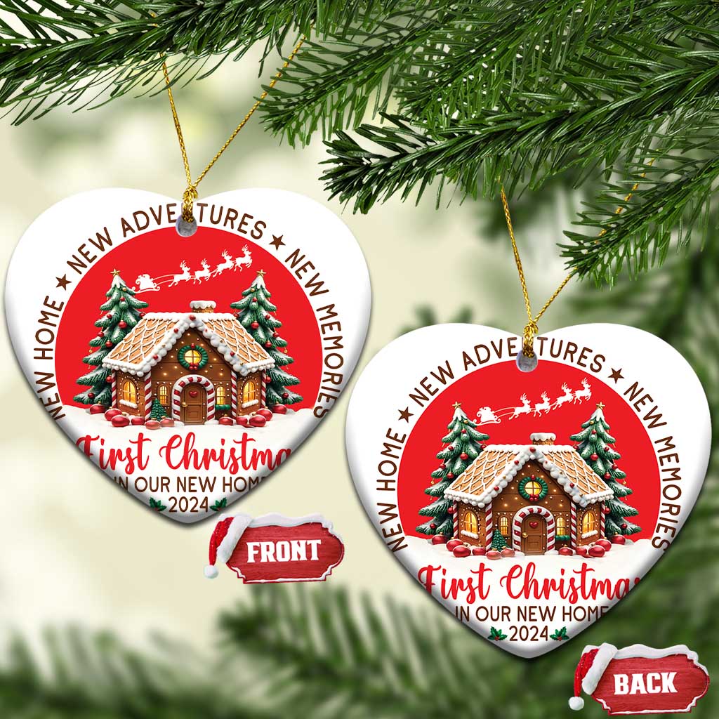 First Christmas In Our New Home Christmas Ornament TS09