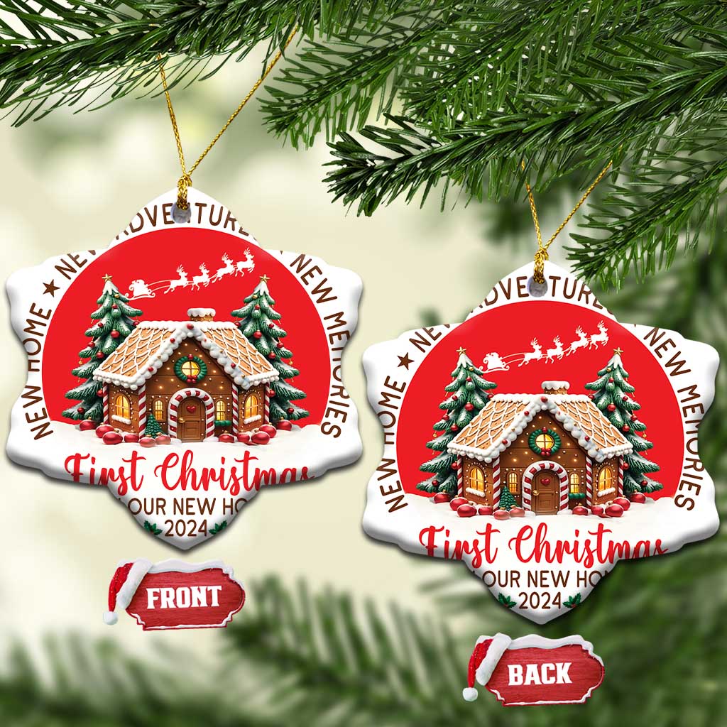First Christmas In Our New Home Christmas Ornament TS09