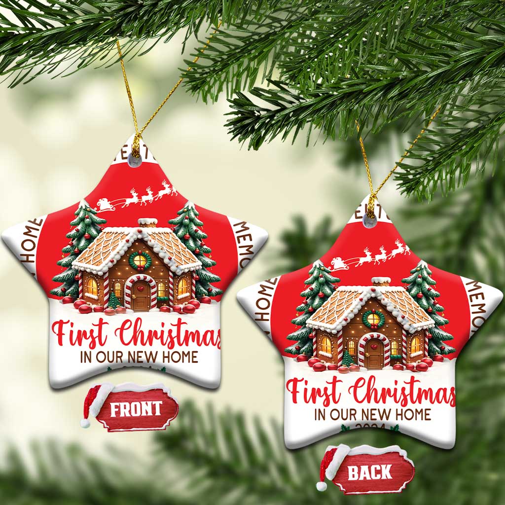 First Christmas In Our New Home Christmas Ornament TS09