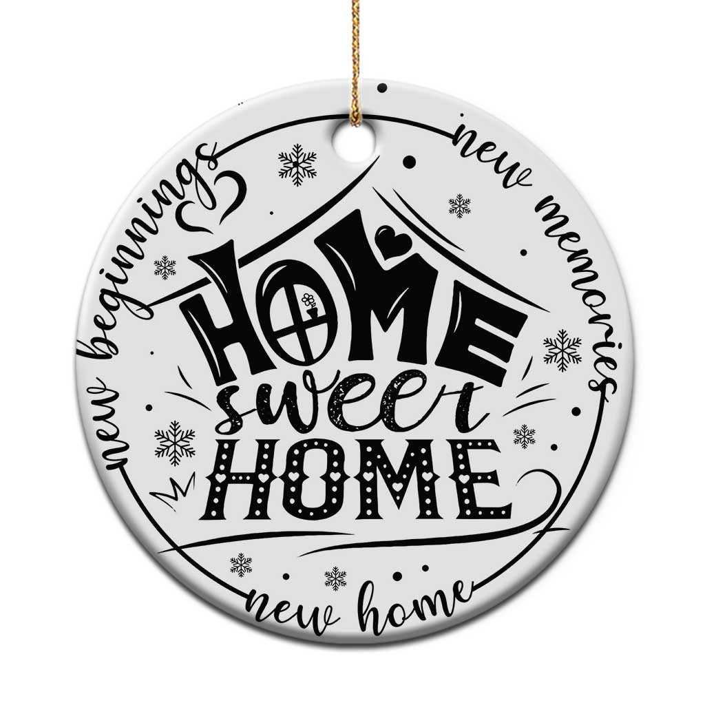 First Christmas New Home Christmas Ornament Home Sweet Home TS09