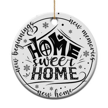 First Christmas New Home Christmas Ornament Home Sweet Home TS09