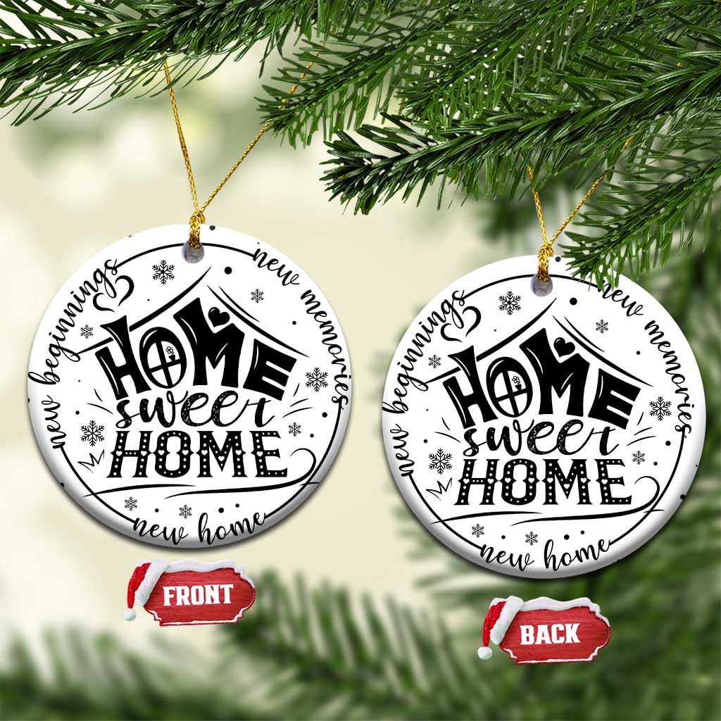 First Christmas New Home Christmas Ornament Home Sweet Home TS09
